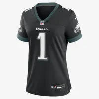 Jalen Hurts Philadelphia Eagles Women’s Nike NFL Game Jersey колір чорний