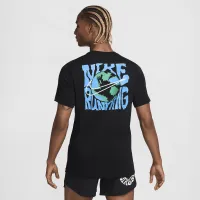 Nike чоловічі Dri-FIT Running футболка колір чорний