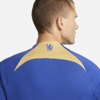 Chelsea FC Academy Pro чоловічі Nike Full-Zip Knit Soccer Куртка блакитний