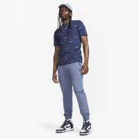 Nike Club чоловічі Allover Print футболка блакитний