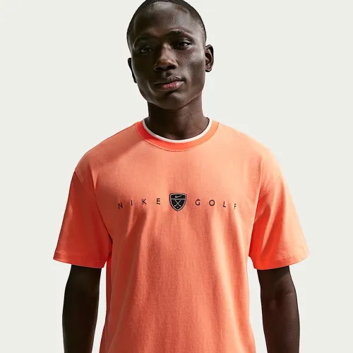 Nike чоловічі Loose-Fit для гольфу футболка Orange