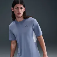 Nike Solar Chase мужские Dri-FIT ADV Short-Sleeve Running Top синий