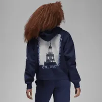 Nike Jordan x Howard University женская Fleece Pullover Толстовка с капюшоном синий