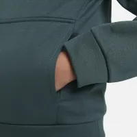 Nike Big дитячі (Girls') Therma-FIT баскетбольні Толстовка з капюшоном колір зелений