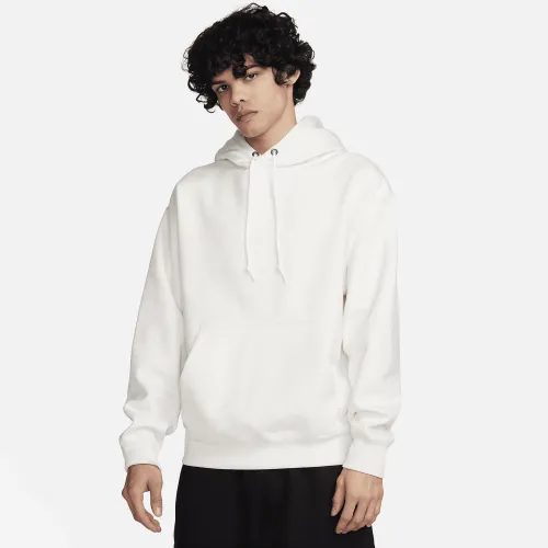 Nike Solo Swoosh чоловічі Fleece Pullover Толстовка з капюшоном колір білий