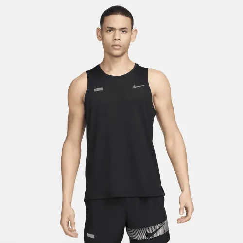 Nike Miler Flash чоловічі Running Tank Top колір чорний