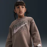 Nike Wild Warmth Little детские Crew Top and лосины набор Pink