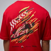 Nike Jordan мужские футболка цвет красный