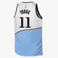 Trae Young Atlanta Hawks 2024/25 City Edition Big дитячі Nike Dri-FIT NBA Swingman Jersey колір білий