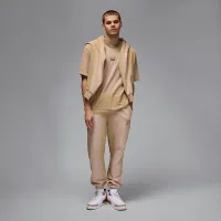 Nike Jordan Flight Essentials 85 чоловічі Washed футболка колір коричневий