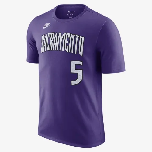 De'Aaron Fox Sacramento Kings Essential Hardwood Classics чоловічі Nike NBA футболка колір фіолетовий