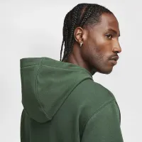 Nike Sportswear Club Fleece Pullover Толстовка с капюшоном цвет зеленый