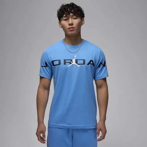 Nike Jordan чоловічі футболка блакитний