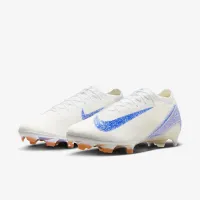 Nike Mercurial Vapor 16 Elite блакитнийprint FG Low-Top футбольні бутси колір білий