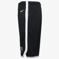 Brooklyn Nets Icon Edition Big детские Nike Dri-FIT NBA Swingman шорты цвет черный