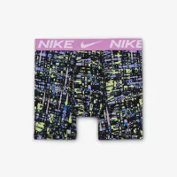 Nike Dri-FIT Micro Print Big детские трусы (3 пары) цвет фиолетовый