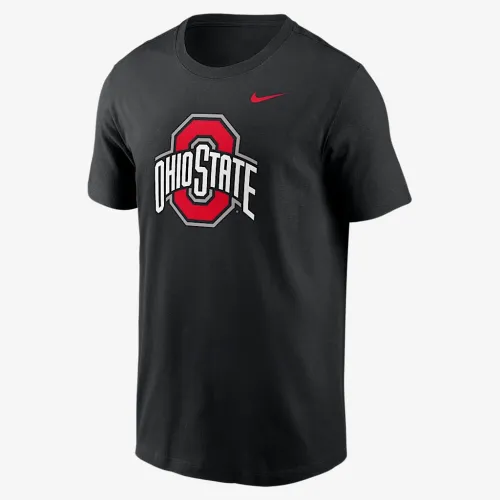 Ohio State Buckeyes Primetime Logo мужские Nike College футболка цвет черный
