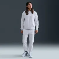 Nike Club мужские Cuffed Brushed Fleece Pants цвет коричневый