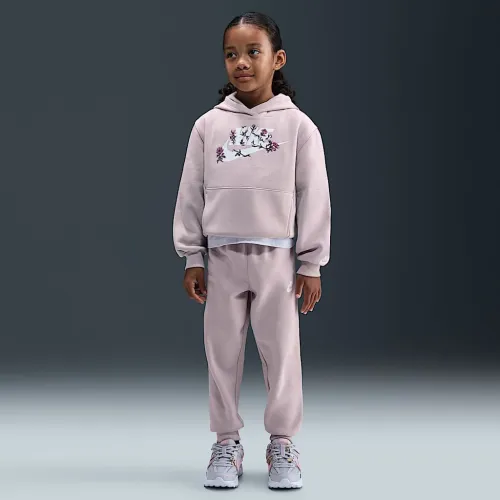Nike Little детские Floral Futura 2-Piece Jogger набор цвет фиолетовый