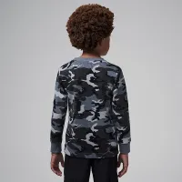 Nike Jordan Brooklyn Essentials Little дитячі Camo Long Sleeve Top колір сірий
