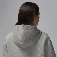 Nike Jordan Brooklyn Fleece жіноча Full-Zip Толстовка з капюшоном колір сірий