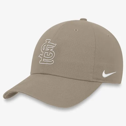 St. Louis Cardinals Club чоловічі Nike MLB Adjustable Hat колір коричневий