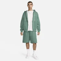 Nike Solo Swoosh чоловічі Fleece шорти колір зелений