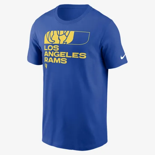 Los Angeles Rams Air Essential чоловічі Nike NFL футболка блакитний