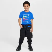 Nike Sportswear Little дитячі Sportswear Swoosh футболка блакитний
