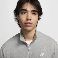 Nike Club мужские Knit Куртка цвет серый