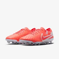 Nike Tiempo Legend 10 Elite Firm-Ground Low-Top футбольные бутсы Pink
