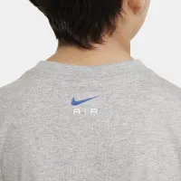 Nike Air Big детские (для мальчиков) футболка цвет серый