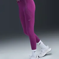 Nike Pro Sculpt женская С высокой Талией 7/8 лосины цвет фиолетовый