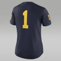 Nike Michigan Wolverines Women’s Jordan Dri-FIT College Game Jersey блакитний