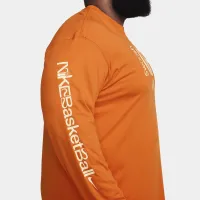 Nike Max90 мужские Long-Sleeve баскетбольные футболка Orange