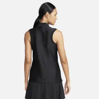 Nike Victory женская Dri-FIT Sleeveless для гольфа Polo цвет черный