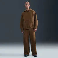 Nike Tech чоловічі Fleece оверсайз Толстовка з капюшоном колір коричневий