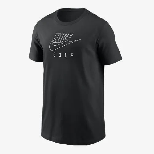Nike Swoosh Big детские для гольфа футболка цвет черный