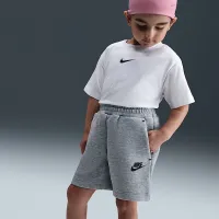 Nike Tech Fleece Little дитячі 2-Piece шорти комплект колір сірий