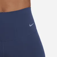 Nike Zenvy женская Gentle-Support С высокой Талией 7/8 лосины синий