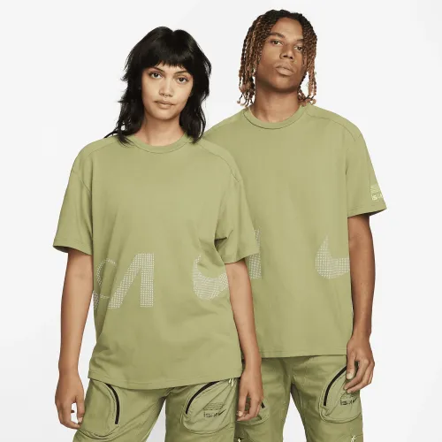 Nike ISPA Short-Sleeve футболка цвет зеленый