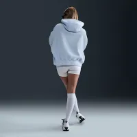 Nike Sportswear Phoenix Fleece женская Over-оверсайз Pullover Толстовка с капюшоном синий