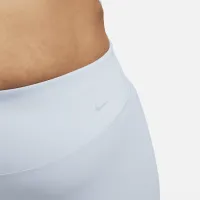 Nike Zenvy женская Gentle-Support С высокой Талией 7/8 Leggings (Plus Size) синий