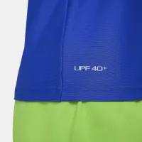Nike Swim 3-D Swoosh Big детские (для мальчиков) Long-Sleeve Zip Hydroguard синий
