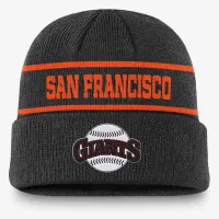 San Francisco Giants Rewind Terra мужские Nike MLB Cuffed Beanie цвет черный