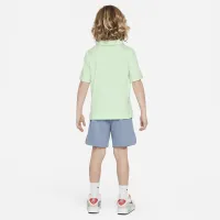 Nike Sportswear Create Your Own Adventure Little детские Polo and шорты набор синий
