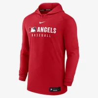 Los Angeles Angels Authentic Collection мужские Nike Dri-FIT MLB Pullover Толстовка с капюшоном цвет красный