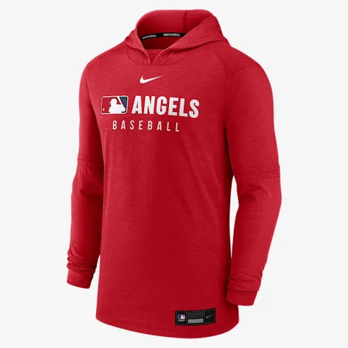Los Angeles Angels Authentic Collection чоловічі Nike Dri-FIT MLB Pullover Толстовка з капюшоном колір червоний