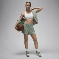 Nike Jordan Sport женская Mesh шорты цвет зеленый