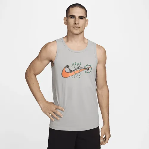 Nike чоловічі Dri-FIT Fitness Tank колір сірий